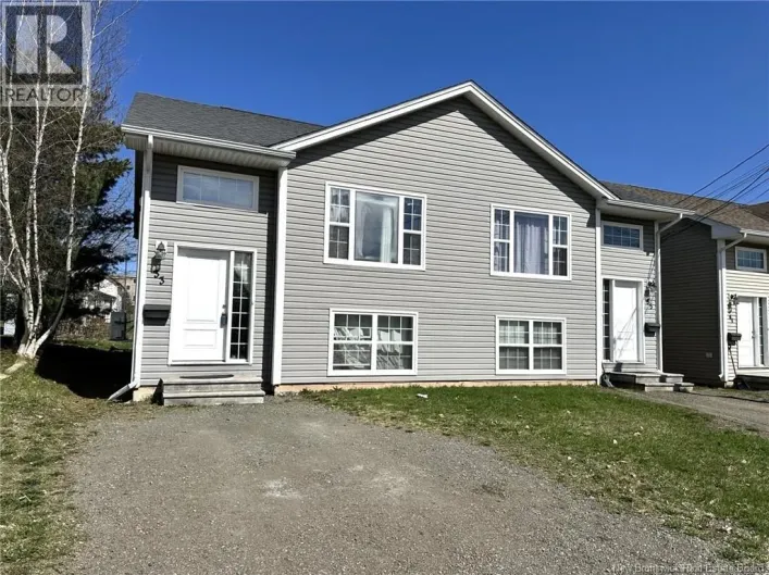 Duplex for sale: 33-35 Barnaby Street, Moncton