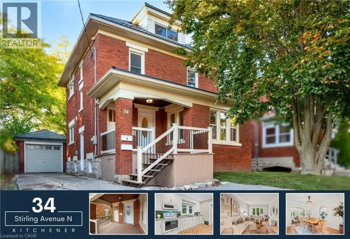 34 STIRLING Avenue N, Kitchener