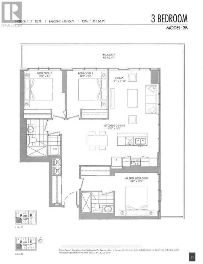 3407 - 65 BROADWAY AVENUE, Toronto