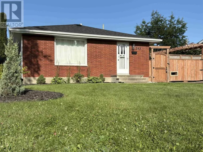 343 SILLESDALE CRESCENT, Thunder Bay
