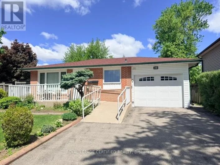 36 WATSON CRESCENT, Brampton