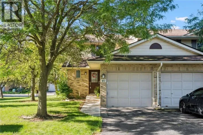 375 KINGSCOURT Drive Unit# 40, Waterloo