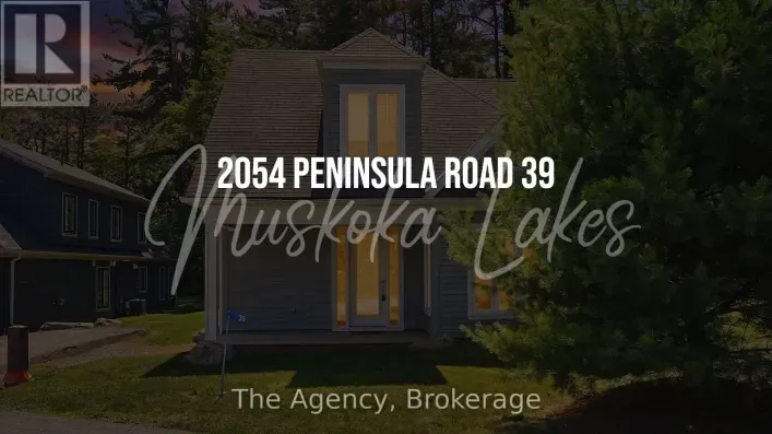 House for sale: 39 - 2054 PENINSULA ROAD, Muskoka Lakes