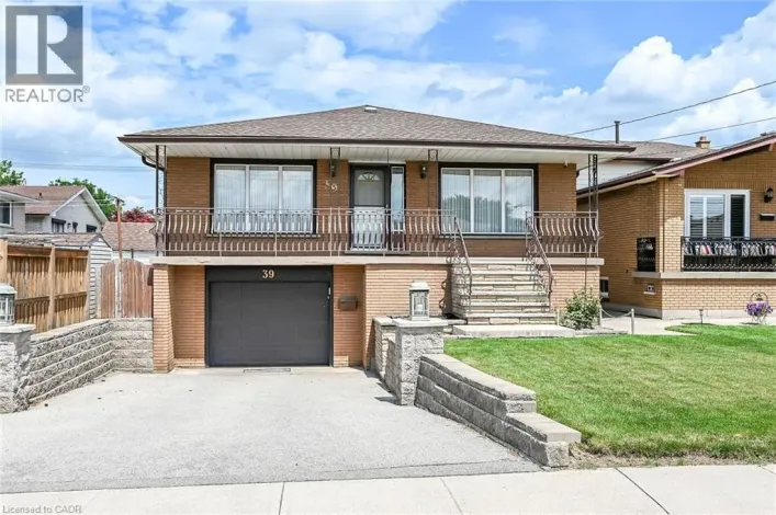 39 ALGONQUIN Court, Hamilton