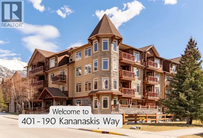401, 190 Kananaskis Way, Canmore