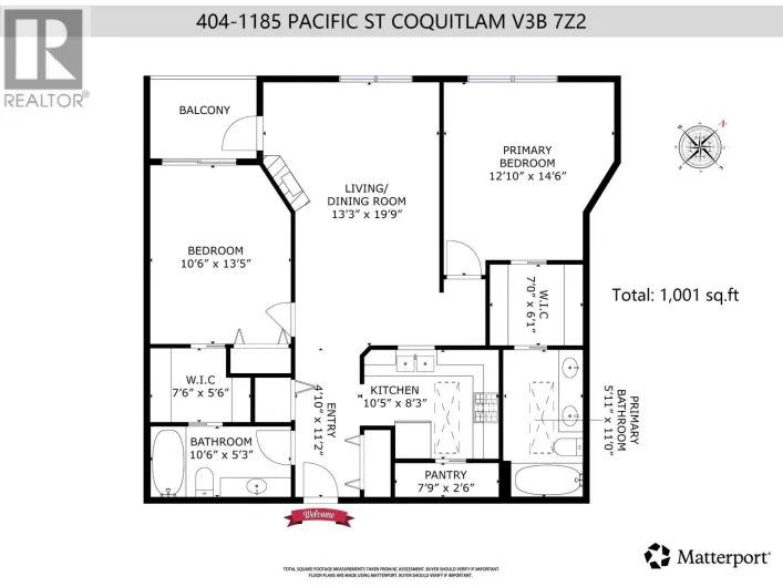 404 1185 PACIFIC STREET, Coquitlam