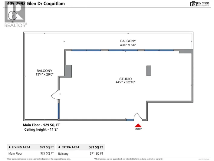 405 2992 GLEN DRIVE, Coquitlam