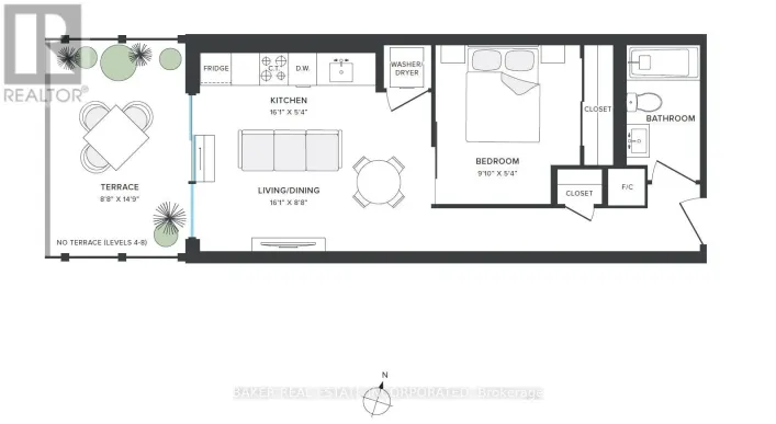 408 - 100 MILL STREET, Toronto
