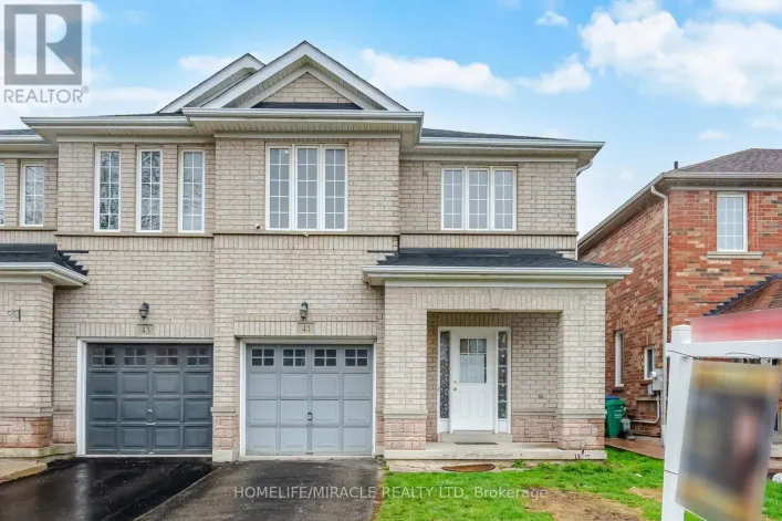 41 HOLLINGSWORTH CIRCLE, Brampton