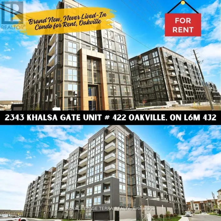 422 - 2343 KHALSA GATE, Oakville