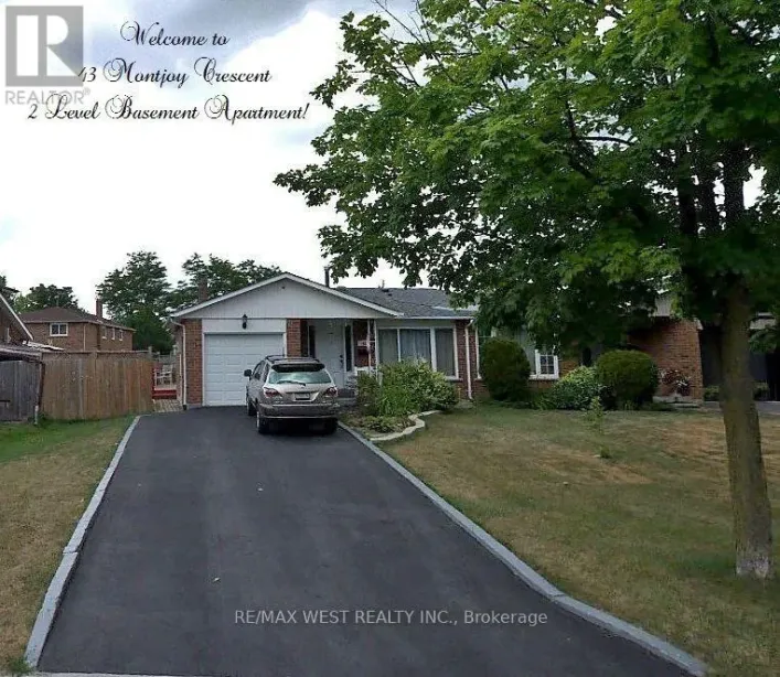 43 MONTJOY CRESCENT, Brampton