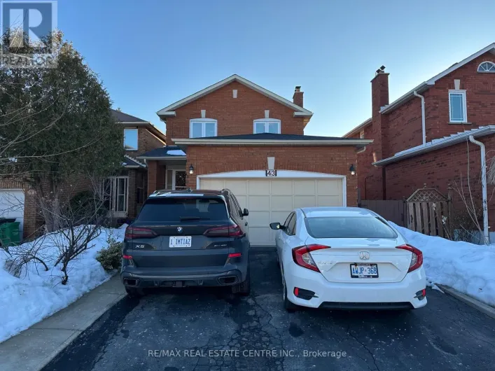 43 WINDMILL BOULEVARD, Brampton