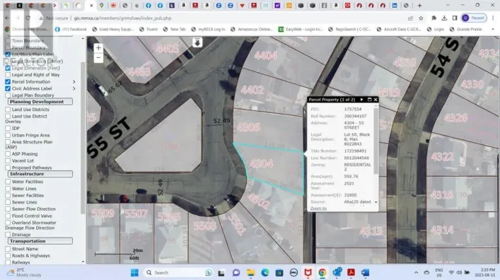 4304 55 Street, Grimshaw