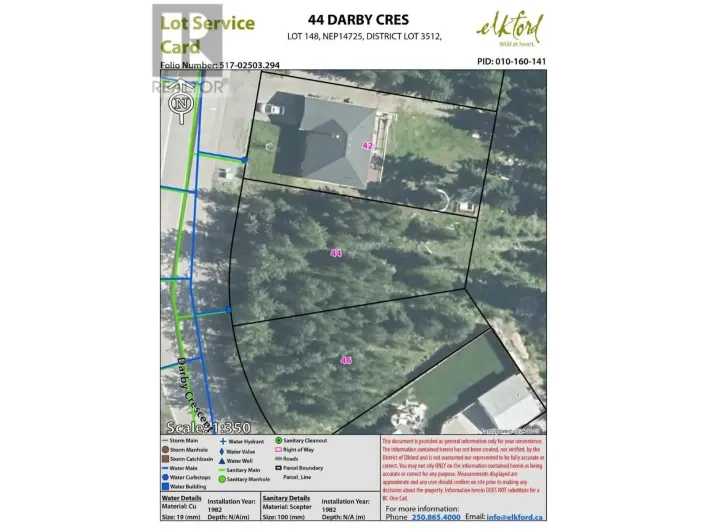 44 DARBY Crescent, Elkford