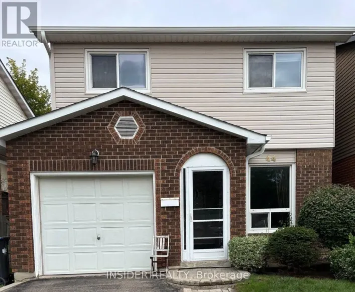 House for rent: 44 LINDRIDGE AVENUE, Brampton