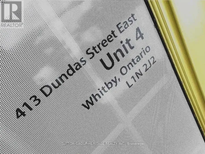 4-413 DUNDAS STREET E, Whitby