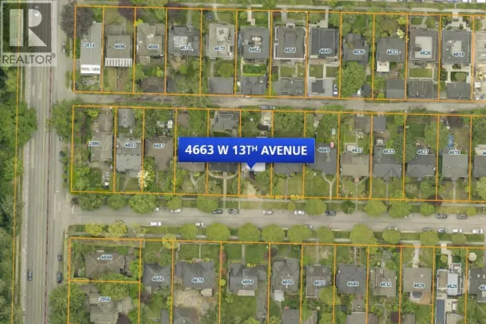 4663 W 13TH AVENUE, Vancouver