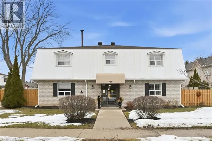 469 CLARIDGE Road Unit# 6, Burlington