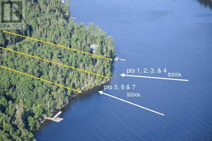5 6 7' THOMPSON ISLAND|south shore holmstrom's channel, S of Kenora