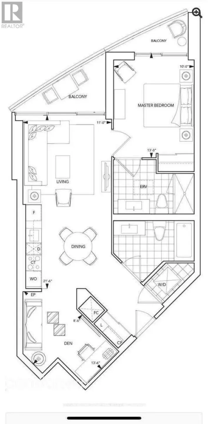 504 - 1 EDGEWATER DRIVE, Toronto