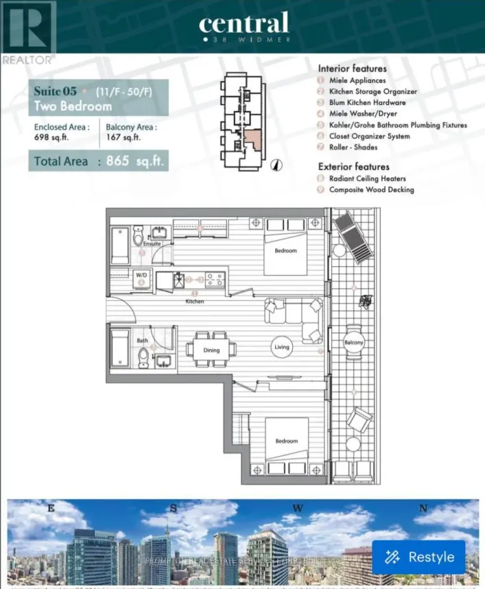 505 - 38 WIDMER STREET, Toronto