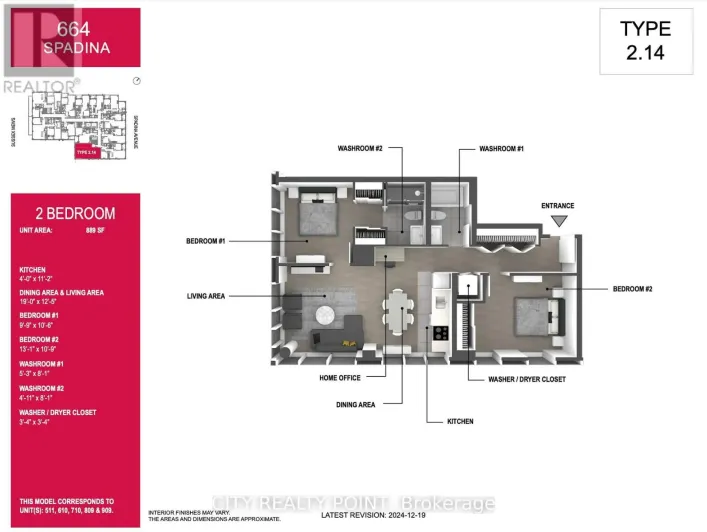511 - 664 SPADINA AVENUE, Toronto
