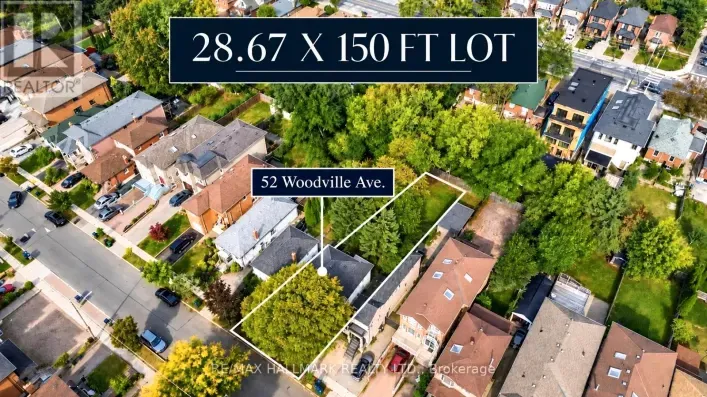 52 WOODVILLE AVENUE, Toronto