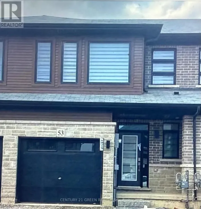 Row / Townhouse for rent: 53 JUNE CALLWOOD WAY, Brantford