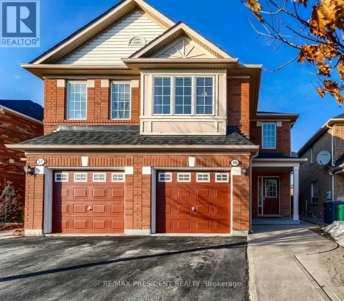 House for rent: 55 EASTWAY STREET, Brampton