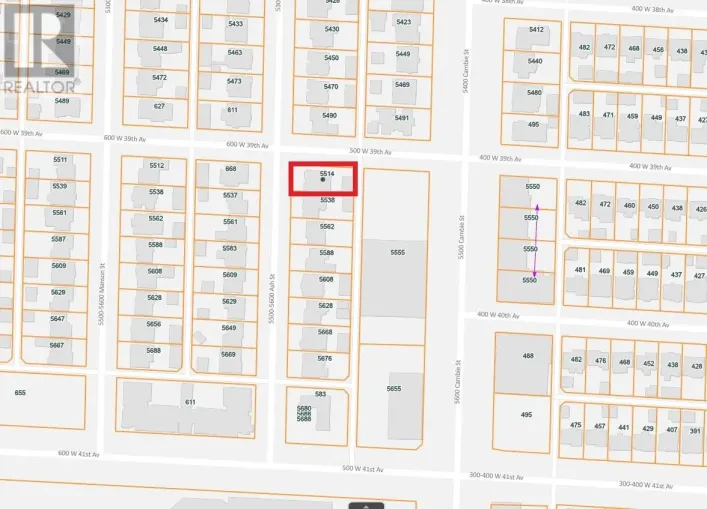 5514 ASH STREET, Vancouver