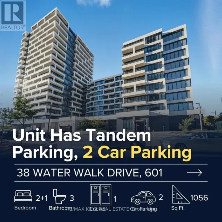 601 - 38 WATER WALK DRIVE, Markham