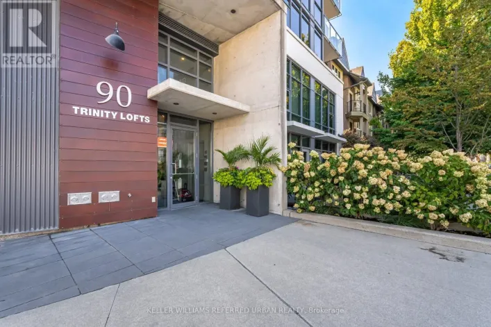 607 - 90 TRINITY STREET, Toronto