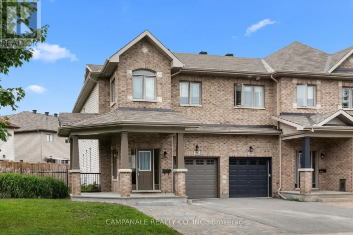 Row / Townhouse for sale: 607 VIA AMALFI STREET, Ottawa