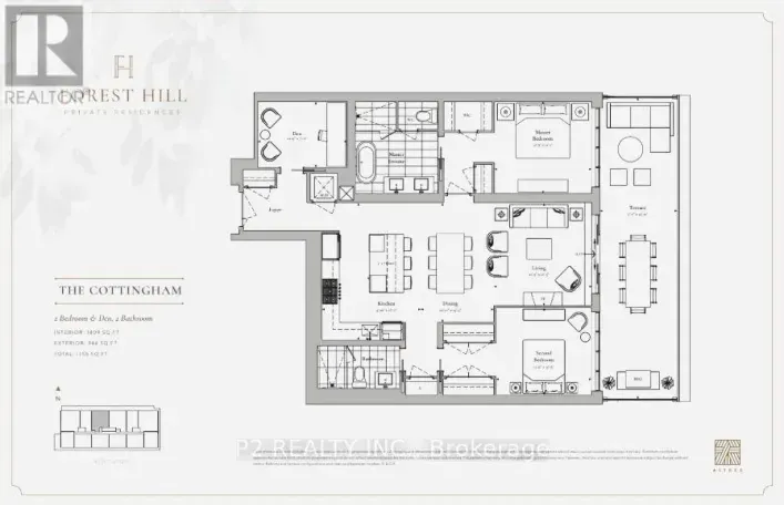 Apartment for sale: 609 - 2 FOREST HILL ROAD, Toronto