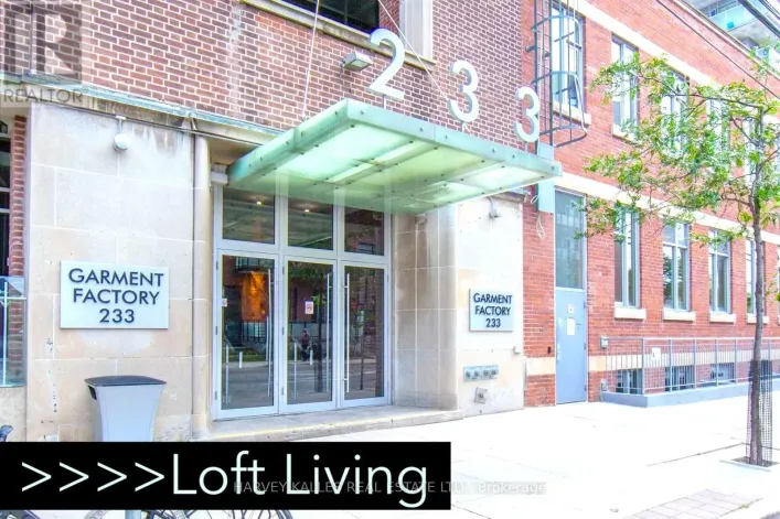 610 - 233 CARLAW AVENUE, Toronto