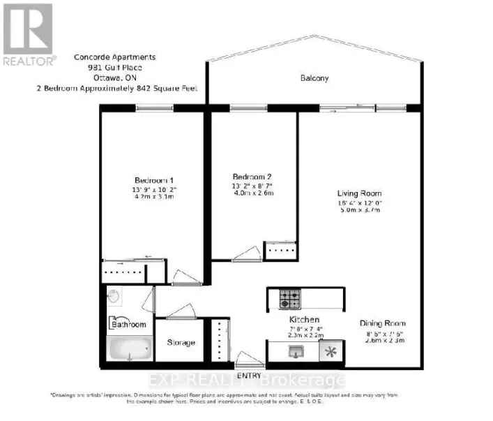 611 - 981 GULF PLACE, Ottawa