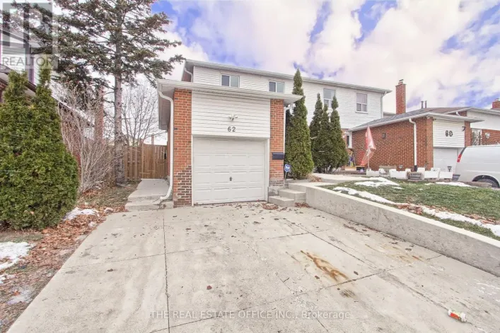 62 RADFORD DRIVE, Brampton