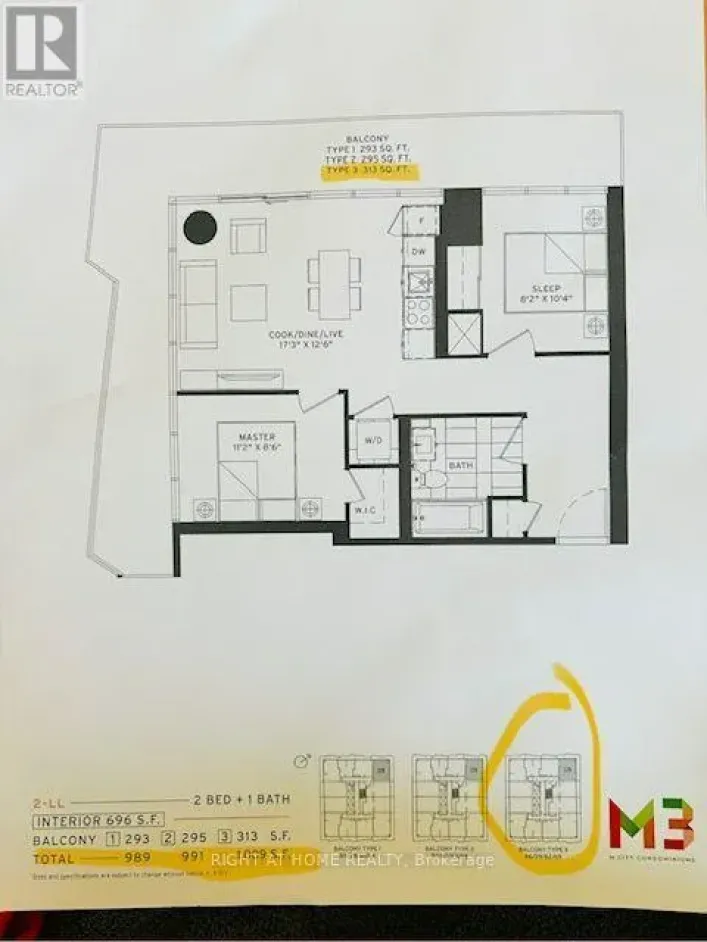 6205 - 448 BURNHAMTHORPE RD ROAD W, Mississauga