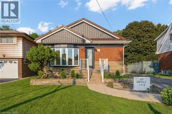 63 HARDALE Crescent, Hamilton