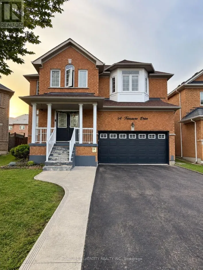 House for rent: 64 TREASURE DRIVE, Brampton