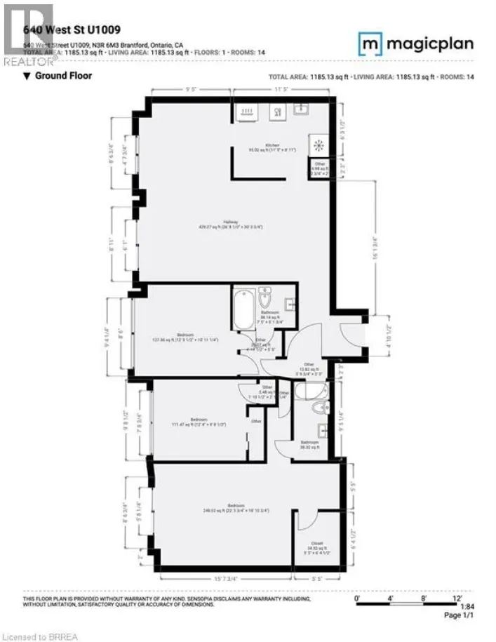 640 WEST Street Unit# 1009, Brantford