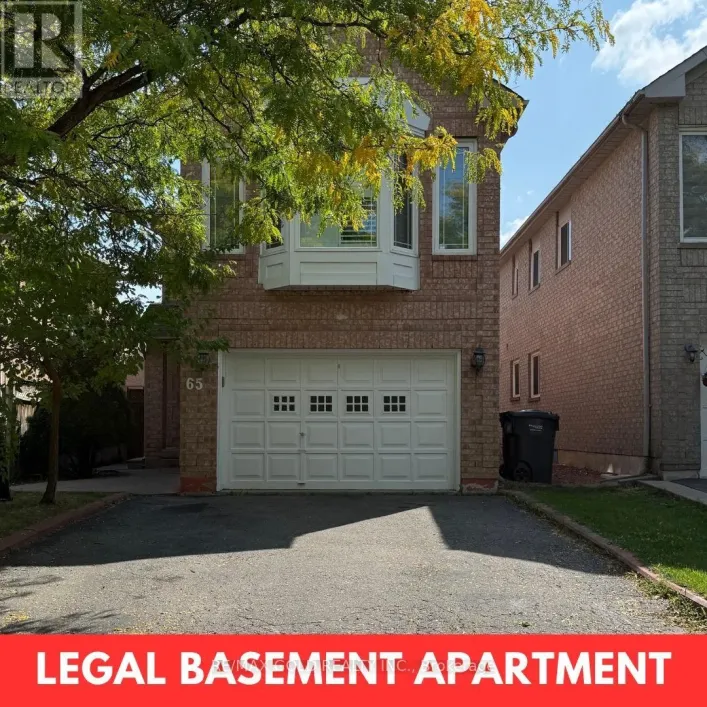 65 CEDARWOOD CRESCENT S, Brampton