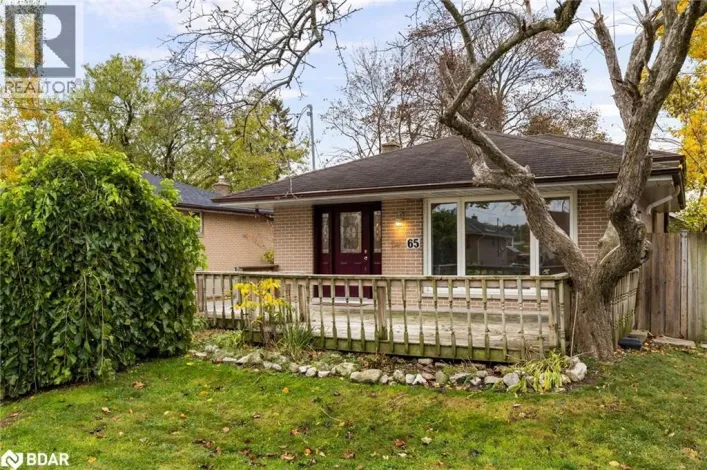 65 OTTAWAY Avenue, Barrie