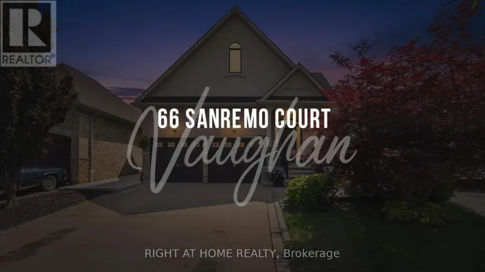 66 SANREMO COURT, Vaughan