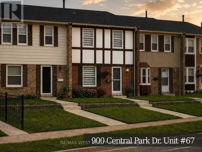 67 - 900 CENTRAL PARK DRIVE, Brampton