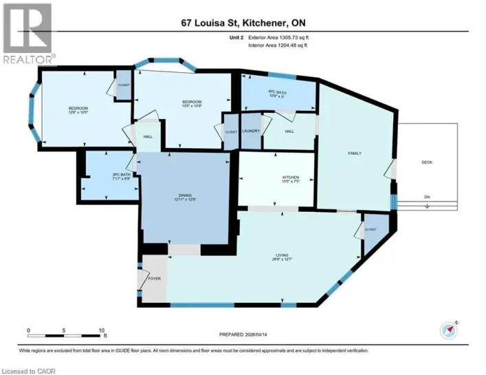 67 LOUISA Street Unit# B, Kitchener