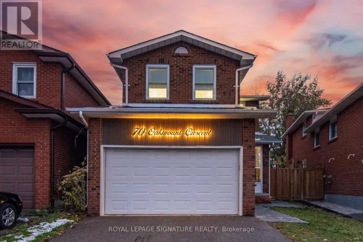 70 OAKMOUNT CRESCENT, Vaughan