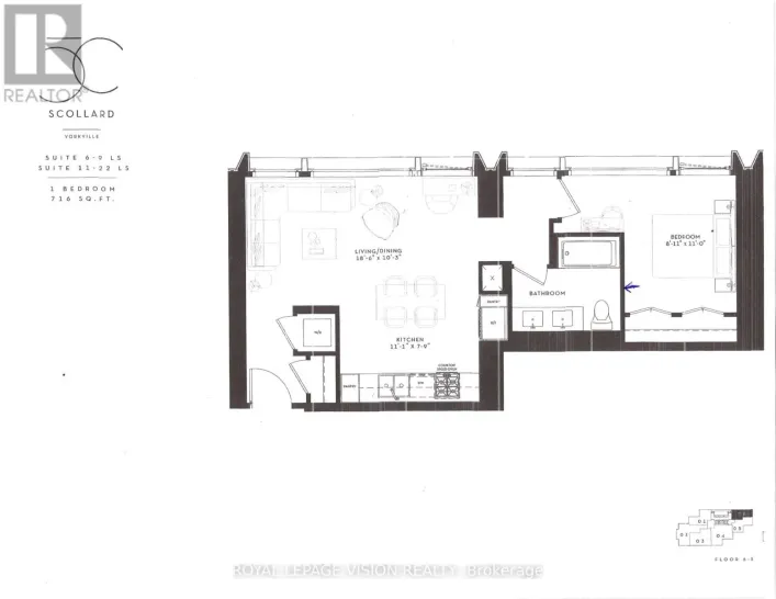 706 - 1315 BAY STREET, Toronto