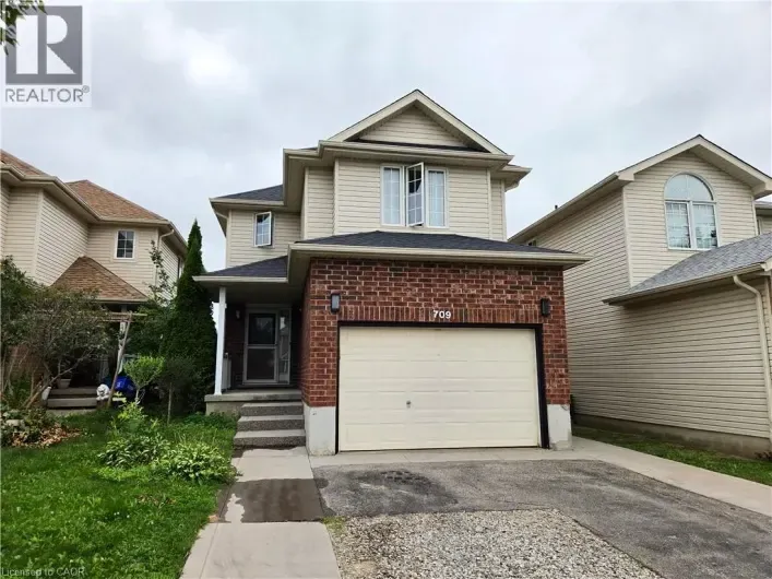 House for rent: 709 WINDFLOWER Crescent, Kitchener