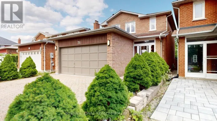 71 OLIVEWOOD DRIVE, Markham
